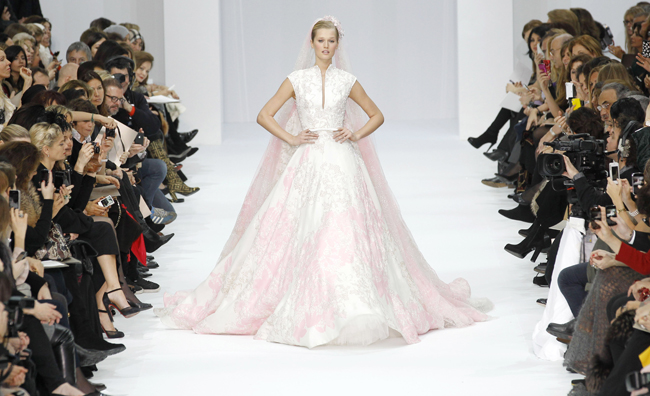 Elie Saab new collection spring summer high fashion dresses image 2 Elie Saab new collection spring summer high fashion dresses image 2