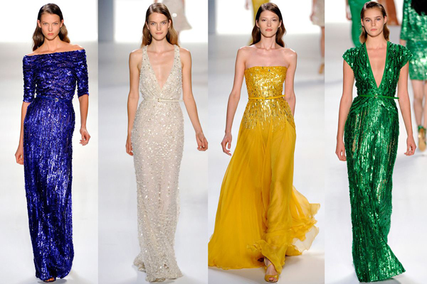 Elie Saab new collection spring summer high fashion dresses image 3 Elie Saab new collection spring summer high fashion dresses image 3