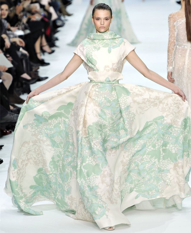 Elie Saab new collection spring summer high fashion dresses image 5 Elie Saab new collection spring summer high fashion dresses image 5