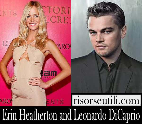 Erin Heatherton and Leonardo DiCaprio