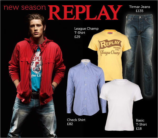 Replay new clothing collection for men spring summer trends image 5 Replay new clothing collection for men spring summer trends image 5