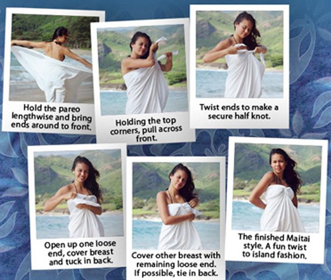 Fashion sea how to wear a sarong and pareo new collection image 5