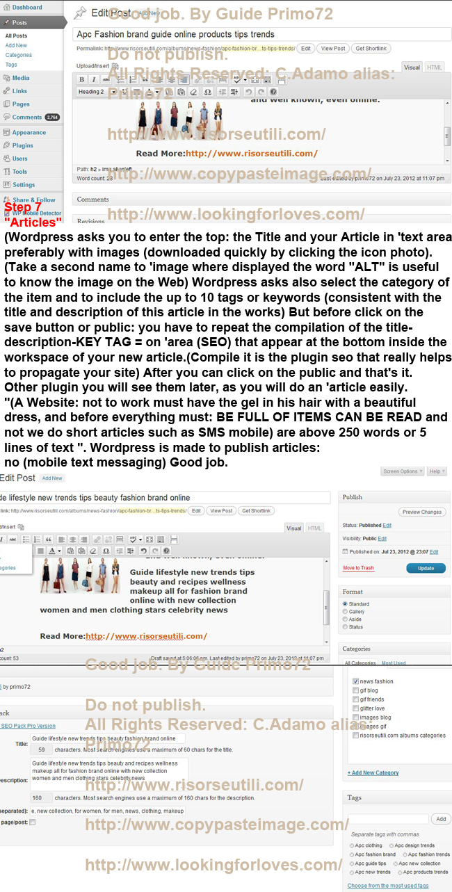 Last Guide WordPress tips for Articles and Working Article-en