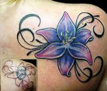 Tips-beauty-wellness-3d-flower-tattoos-for-women-and-girls-image-1