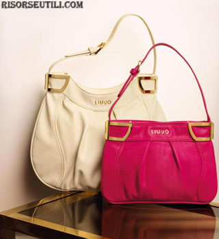 Bags pink and white Liu Jo new collection fashion accessories spring summer