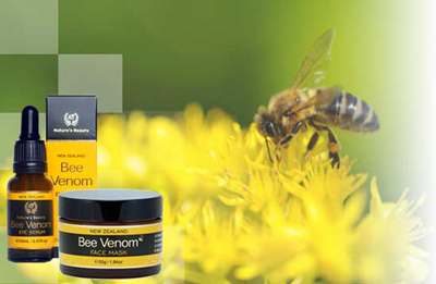 Beauty of the skin with new natural wrinkle Botox bee venom product