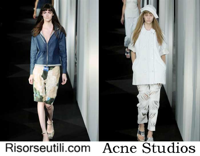 Acne Studios collection spring summer fashion women