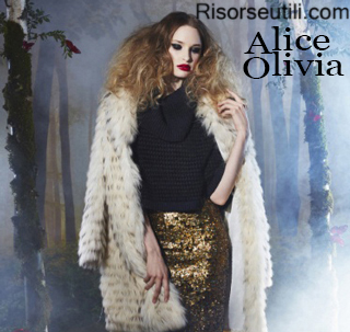 Fashion clothing Alice Olivia fall winter 2014 2015 womenswear