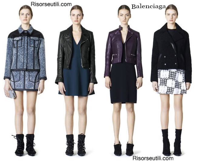 Fashion clothing Balenciaga fall winter 2014 2015