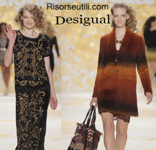 Fashion clothing Desigual fall winter 2014 2015 womenswear