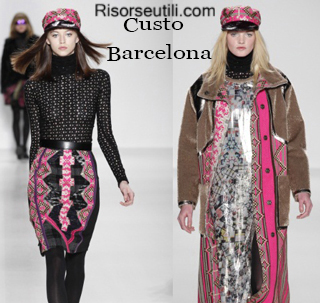 Clothing Custo Barcelona fall winter 2014 2015 womenswear