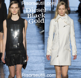 Clothing Diesel Black Gold fall winter 2014 2015 womenswear