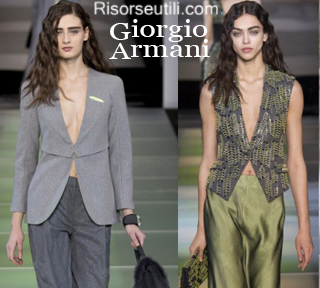 Clothing Giorgio Armani fall winter 2014 2015 womenswear
