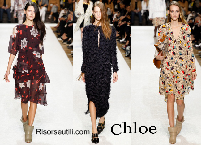 Fashion clothing Chloe fall winter 2014 2015