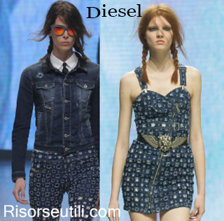 Fashion clothing Diesel fall winter 2014 2015 womenswear