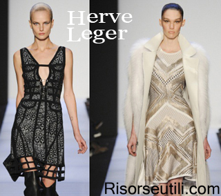 Clothing Herve Leger fall winter 2014 2015 womenswear