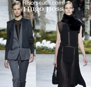 Fashion clothing Hugo Boss fall winter 2014 2015 womenswear