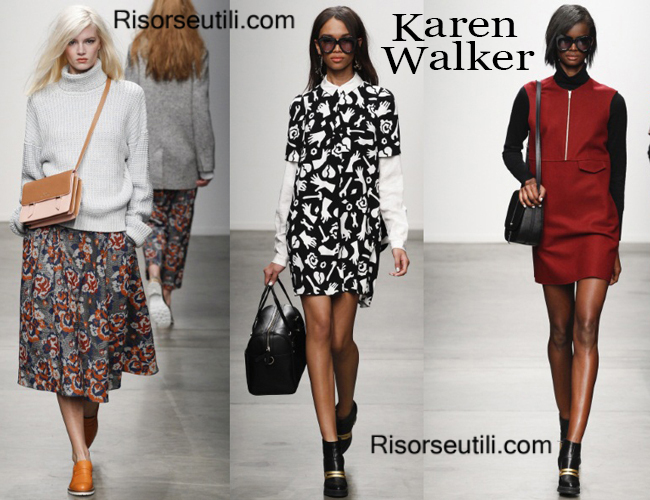 Fashion bags Karen Walker and shoes Karen Walker
