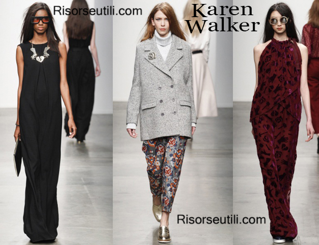 Fashion clothing Karen Walker fall winter 2014 2015