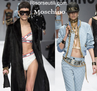 Fashion clothing Moschino fall winter 2014 2015 womenswear