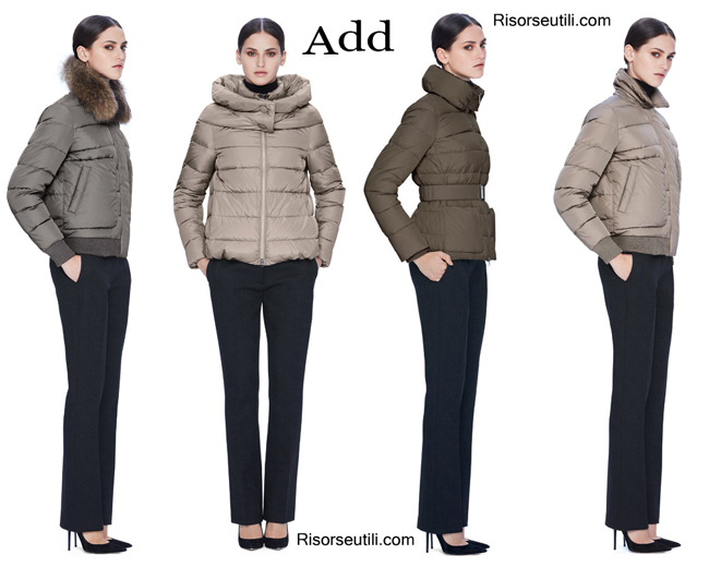 Down jackets Add fall winter womenswear