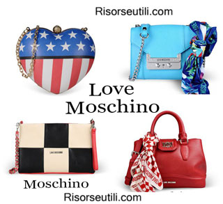 Bags Love Moschino spring summer 2015 womenswear handbags