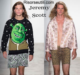 Fashion dresses Jeremy Scott spring summer 2015 menswear