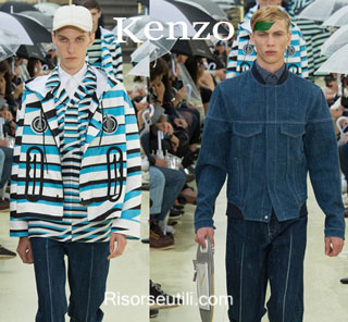 Fashion dresses Kenzo spring summer 2015 menswear