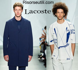 Fashion dresses Lacoste spring summer 2015 menswear