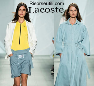 Fashion dresses Lacoste spring summer 2015 womenswear