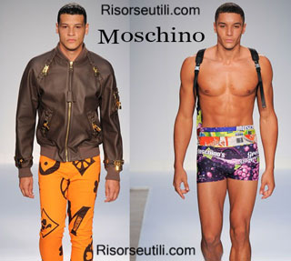 Fashion dresses Moschino spring summer 2015 menswear