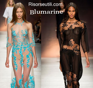 Fashion show Blumarine spring summer 2015 womenswear