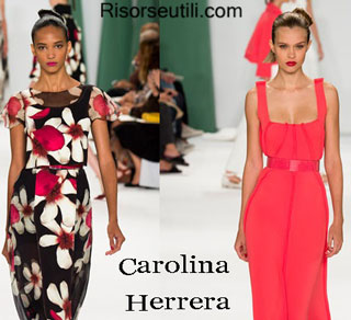 Dresses Carolina Herrera spring summer 2015 womenswear