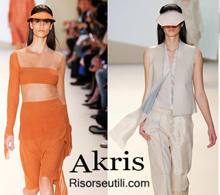 Fashion dresses Akris spring summer 2015 womenswear