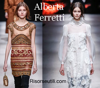 Fashion show Alberta Ferretti fall winter 2015 2016 womenswear