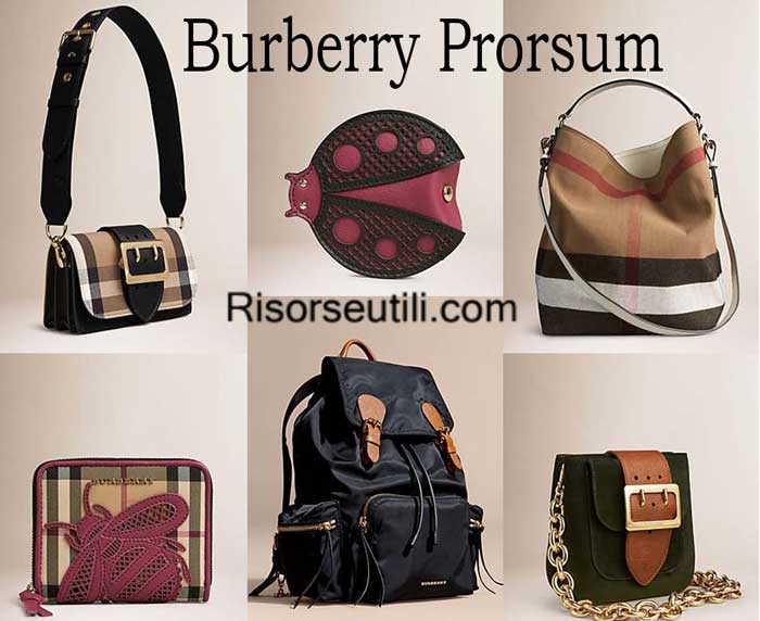 Bags Burberry Prorsum spring summer 2016 women