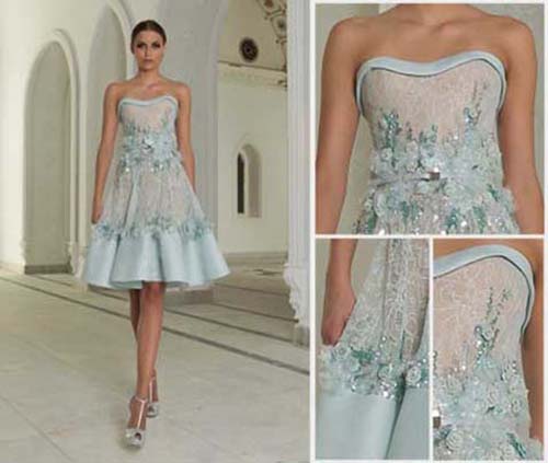 Bridal Abed Mahfouz spring summer wedding look 10