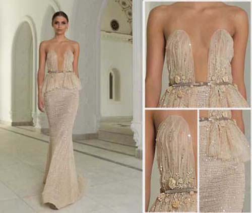 Bridal Abed Mahfouz spring summer wedding look 13