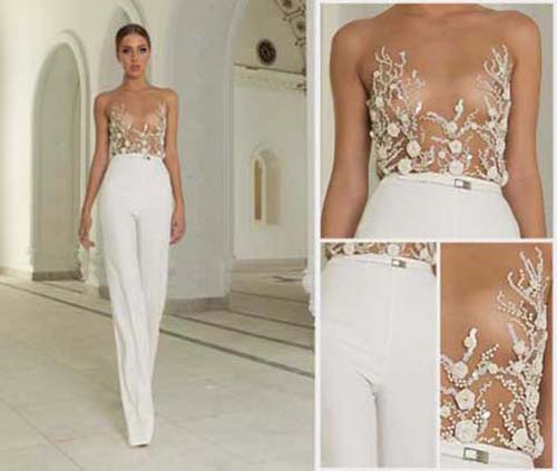 Bridal Abed Mahfouz spring summer wedding look 16