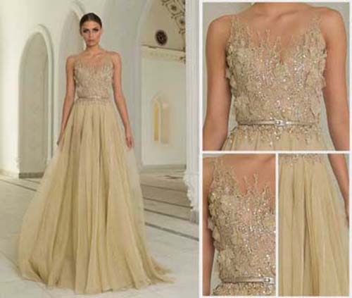 Bridal Abed Mahfouz spring summer wedding look 29