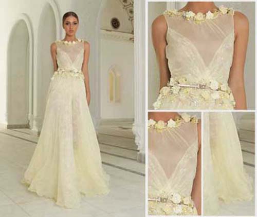 Bridal Abed Mahfouz spring summer wedding look 4