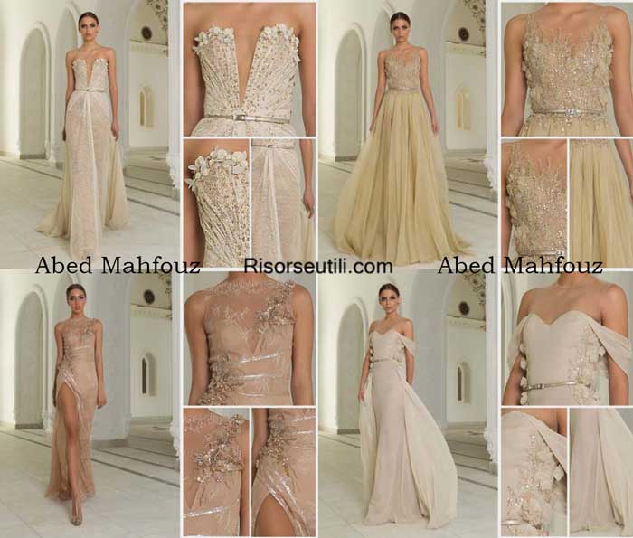 Bridal Abed Mahfouz spring summer wedding