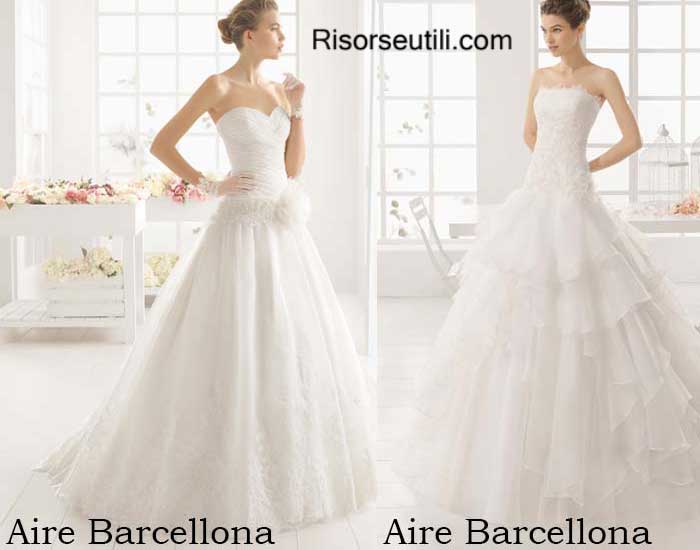 Bridal Aire Barcellona spring summer 2016 wedding