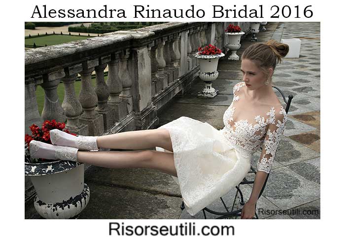 Bridal Alessandra Rinaudo spring summer 2016 wedding