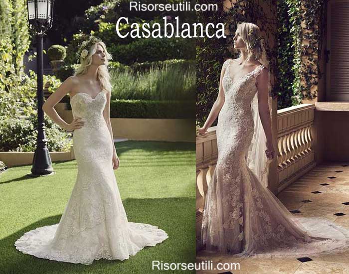 Bridal Casablanca spring summer 2016 wedding