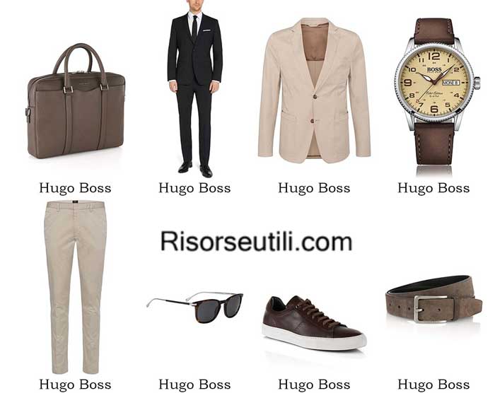 Fashion clothing Hugo Boss spring summer 2016 men