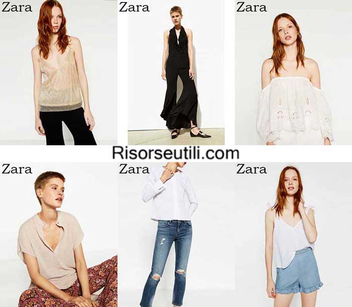 Fashion clothing Zara spring summer 2016 women