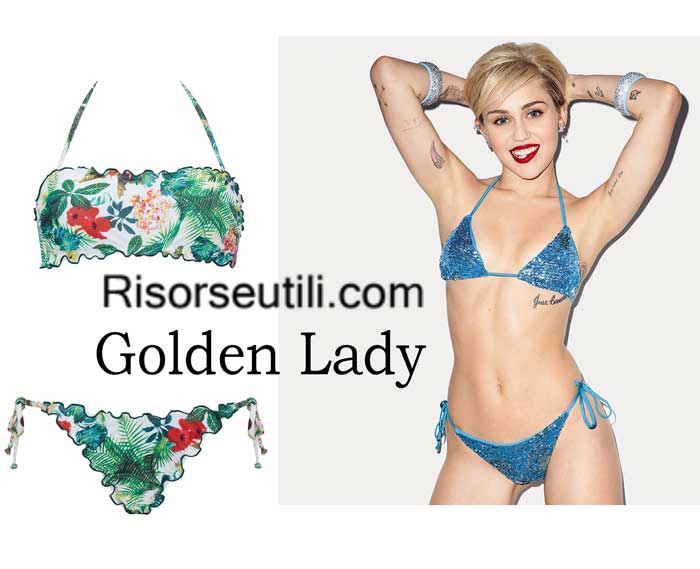 Swimwear Golden Lady spring summer 2016 bikini