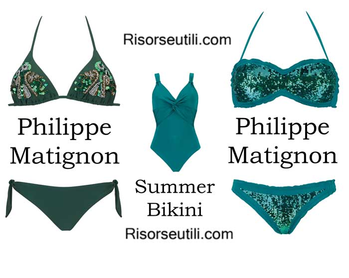 Swimwear Philippe Matignon spring summer 2016