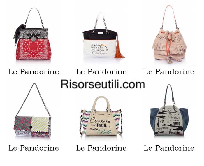 Bags Le Pandorine spring summer 2016 womenswear